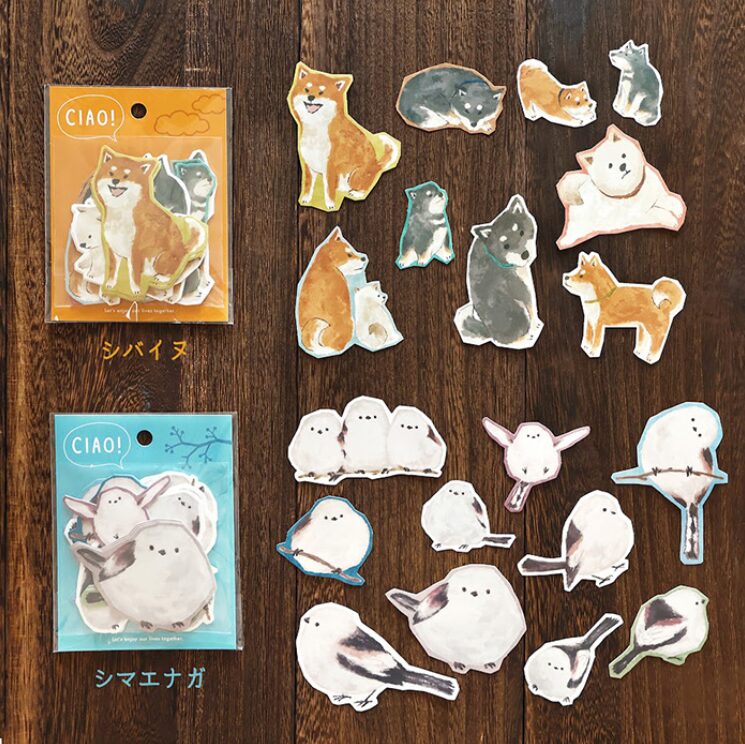 Mind Wave Ciao Flake Stickers (9 designs)