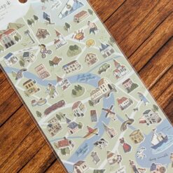 Mind Wave Machi Map Stickers (6 designs)