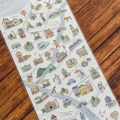Mind Wave Machi Map Stickers (6 designs)