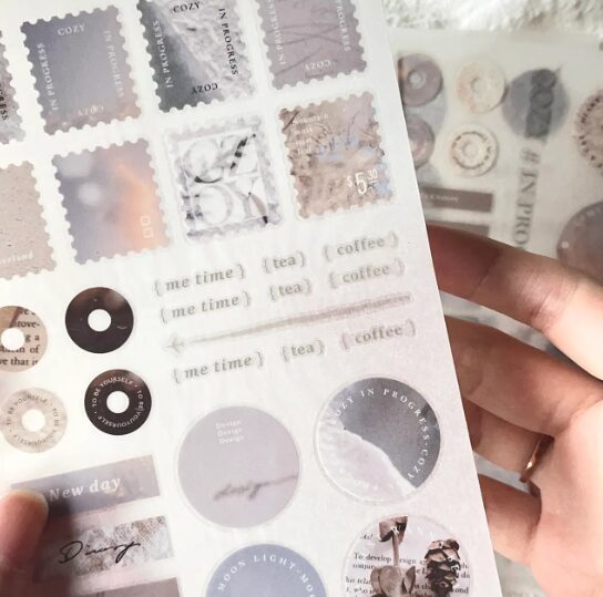 Breezy Studio Print-On Stickers - Cozy In Progress Vol 2
