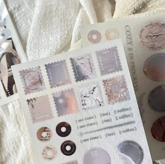 Breezy Studio Print-On Stickers - Cozy In Progress Vol 2