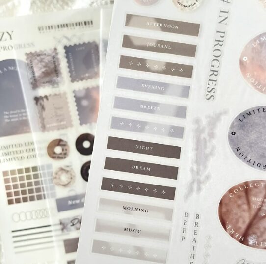 Breezy Studio Print-On Stickers - Cozy In Progress Vol 2