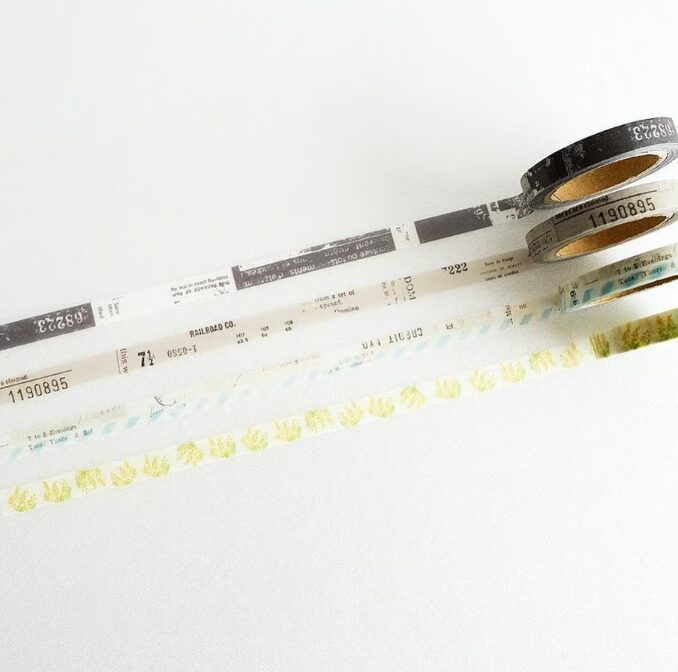 Yohaku Slim Washi Tape L020 - Airmail