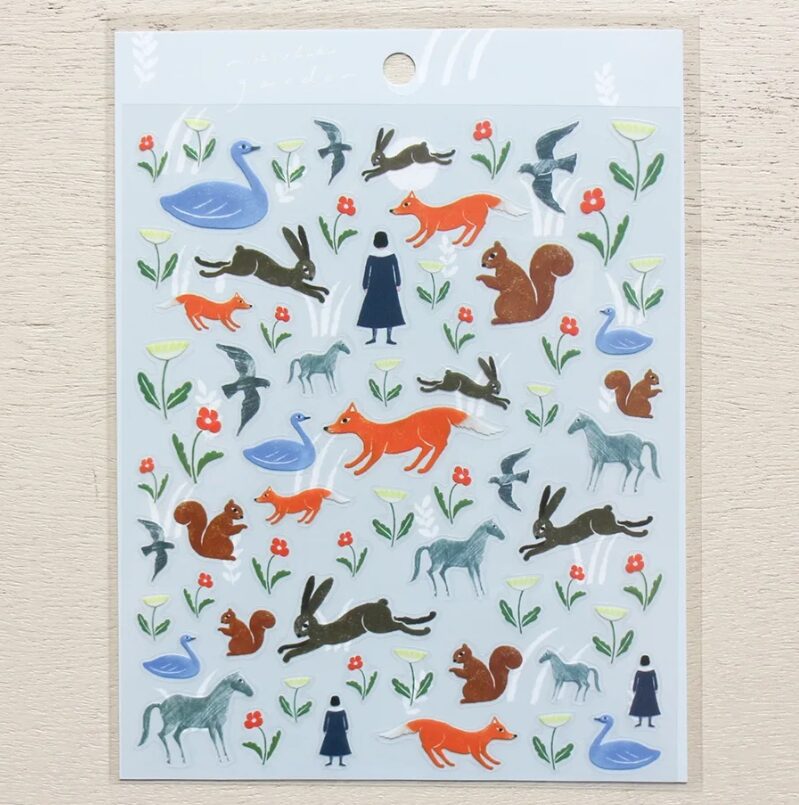 Cozyca Stickers - Xishu - Animal Garden
