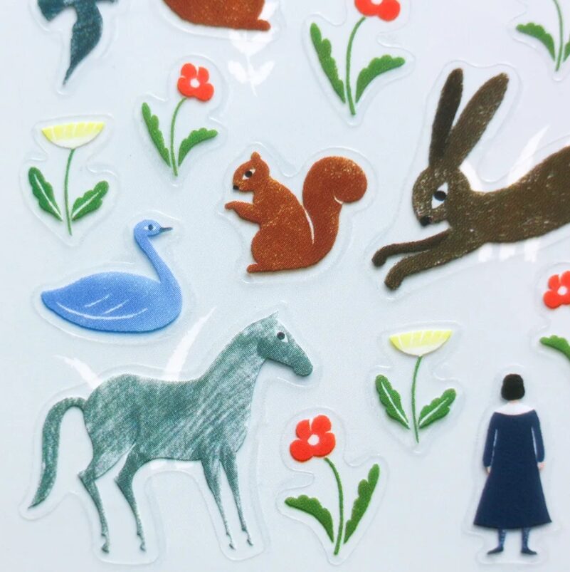 Cozyca Stickers - Xishu - Animal Garden