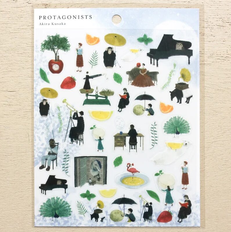 Cozyca Stickers - Akira Kusaka Protagonists 2