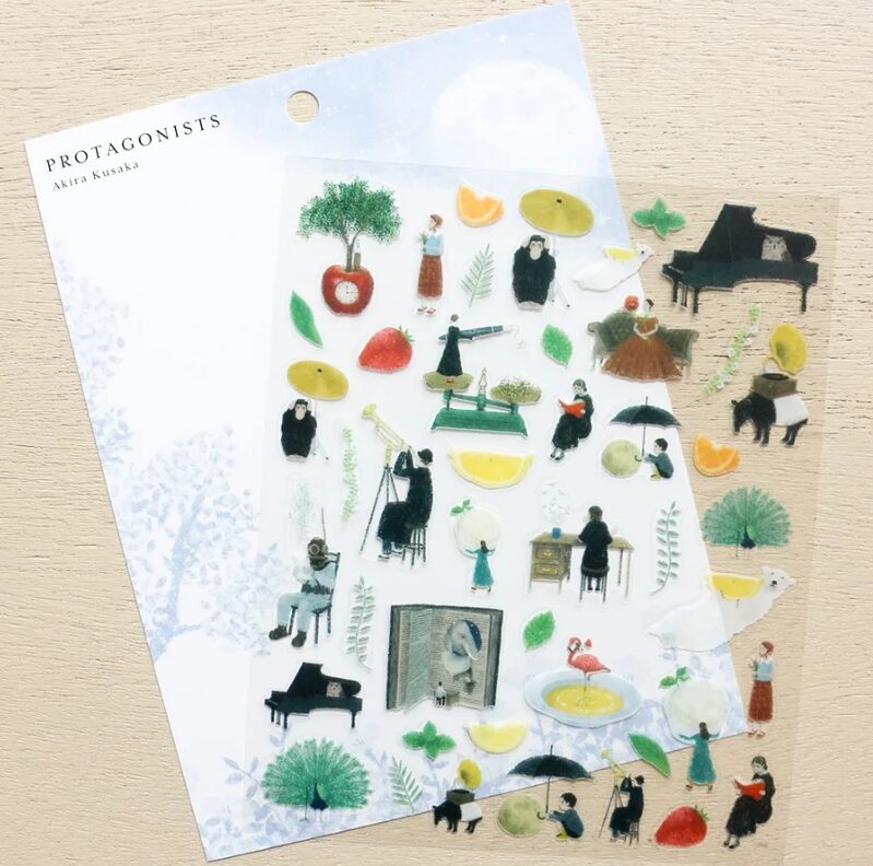 Cozyca Stickers - Akira Kusaka Protagonists 2