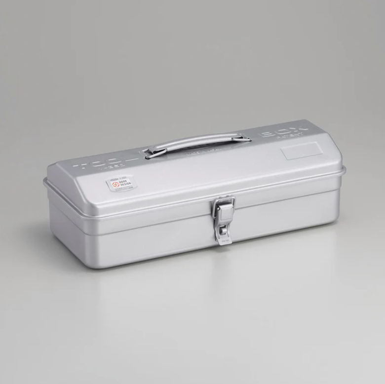 Toyo Steel Camber-top Toolbox Y-350 Silver