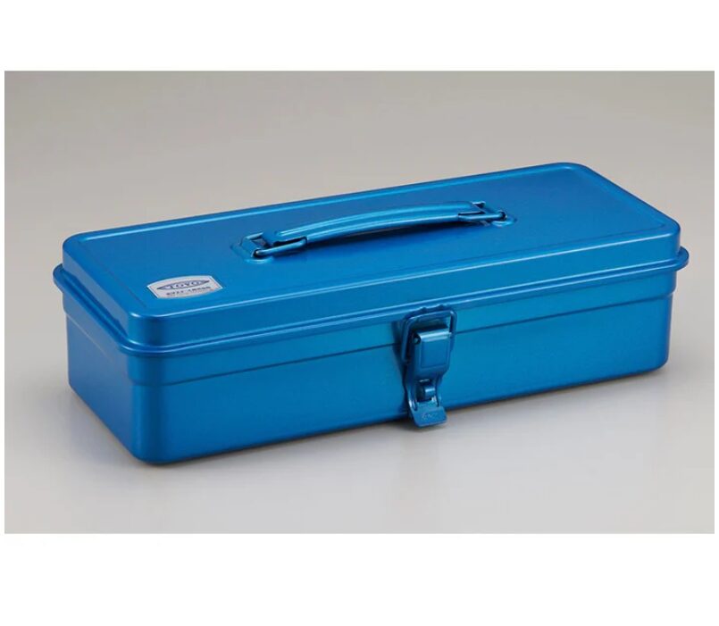 Toyo Steel Trunk Shape Toolbox T-320 Blue