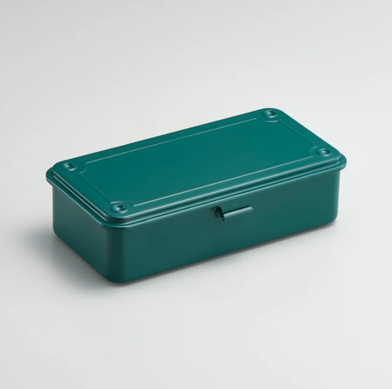 Toyo Steel Trunk Shape Toolbox T-190 Antique Green