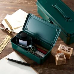 Toyo Steel Trunk Shape Toolbox T-190 Antique Green