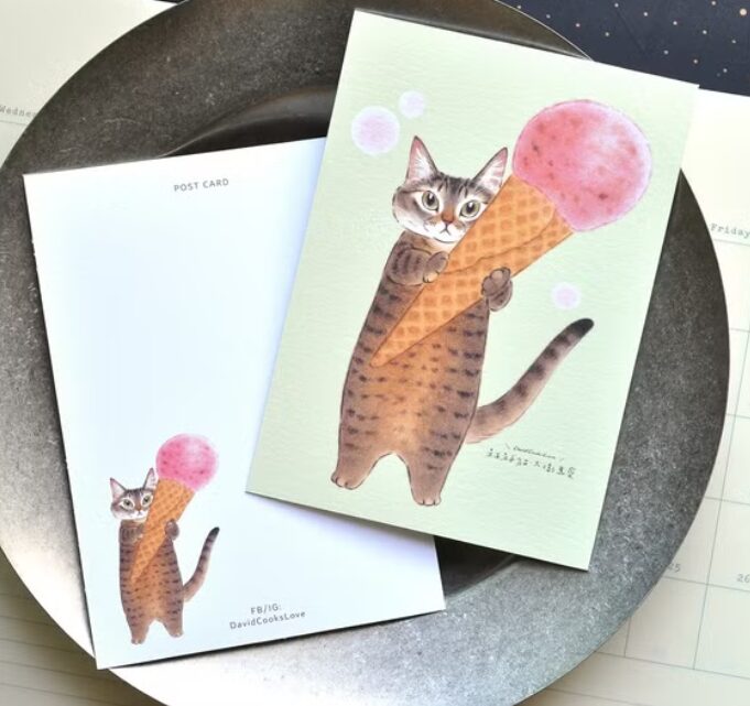 Davidcookslove Postcard