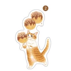 Davidcookslove Vinyl Stickers - Cats & Food