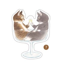 Davidcookslove Vinyl Stickers - Cats & Food