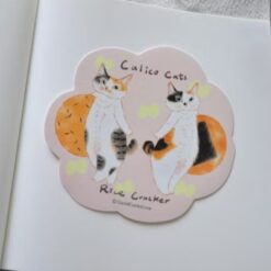 Davidcookslove Vinyl Stickers - Cats & Food Set 2