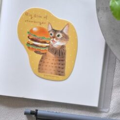 Davidcookslove Vinyl Stickers - Cats & Food Set 2
