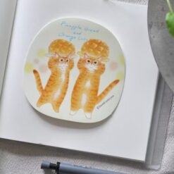 Davidcookslove Vinyl Stickers - Cats & Food Set 2