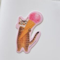 Davidcookslove Vinyl Stickers - Cats & Food Set 2