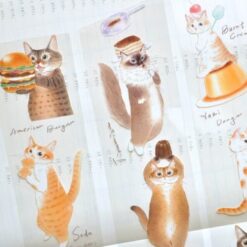 Davidcookslove PET Tape - Taste of Brown