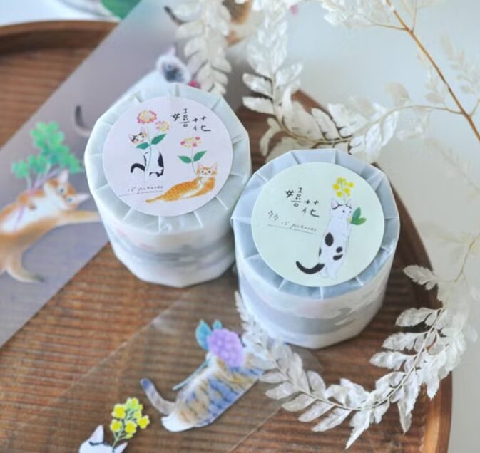 Davidcookslove PET Tape - Flower Play