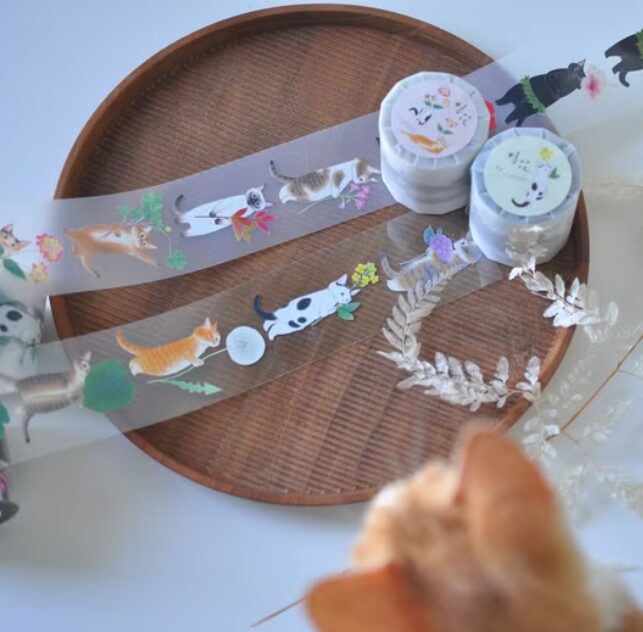 Davidcookslove PET Tape - Flower Play