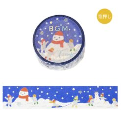 BGM Christmas Limited Washi Tape - Snowman