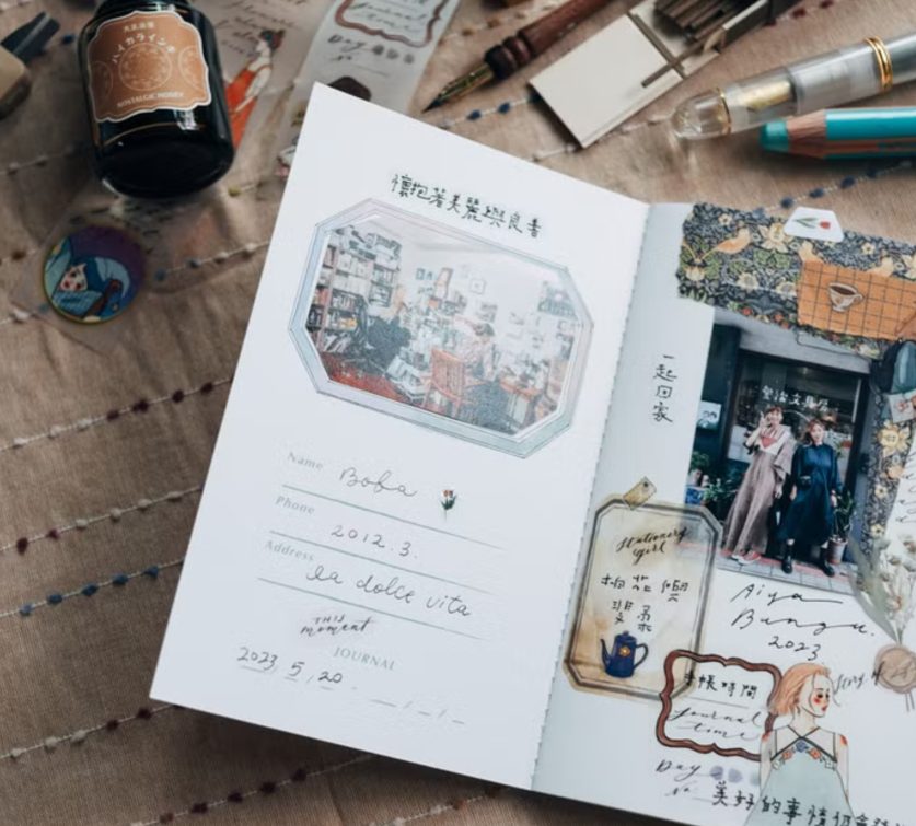 La Dolce Vita Notebook - Writing a Journal