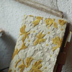 Hobonichi-Style A6 Notebook Cover - Vintage Flowers - Image 3