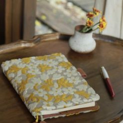 Hobonichi-Style A5 Notebook Cover - Vintage Flowers - Image 5
