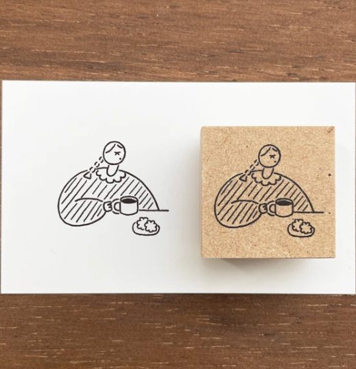 Stamp Marché Rubber Stamps - Coffee Time