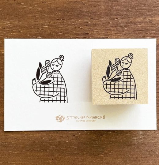 Stamp Marché Rubber Stamps - Tulips Season