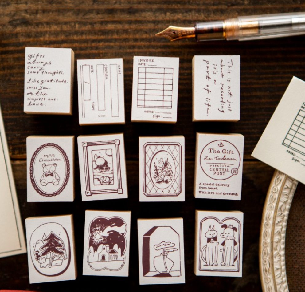 OURS Studio "The Gift" Stamp Series