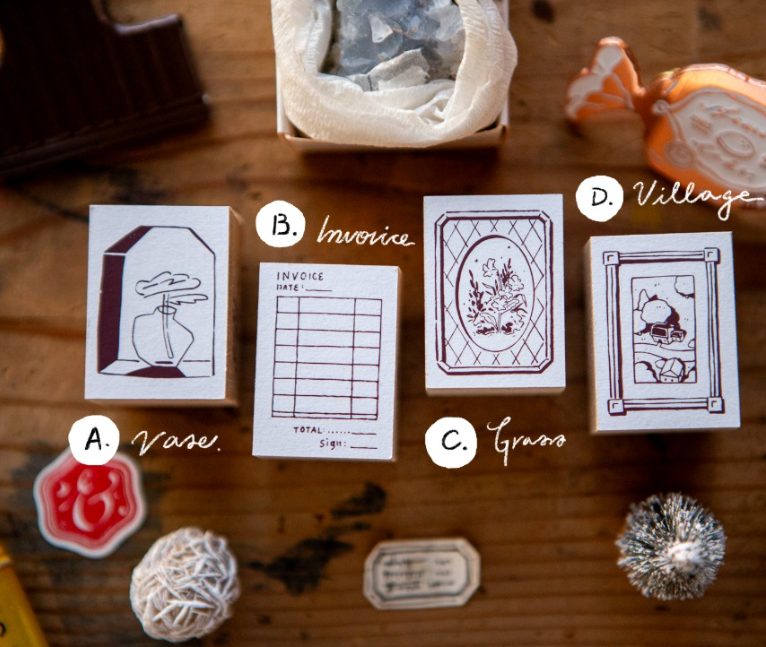 OURS Studio "The Gift" Stamp Series