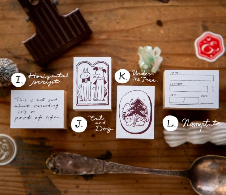 OURS Studio "The Gift" Stamp Series