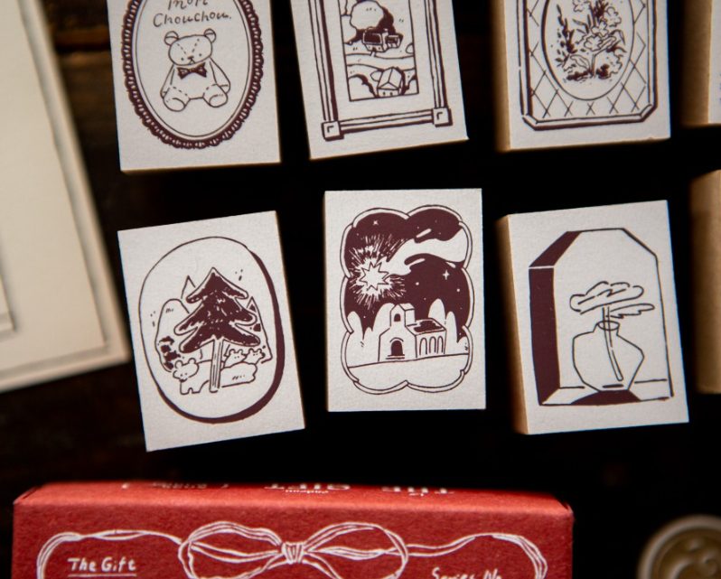 OURS Studio "The Gift" Stamp Series