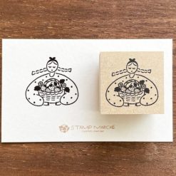 Stamp Marché Rubber Stamps - Strawberries