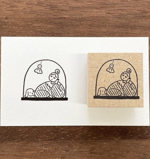 Stamp Marché Rubber Stamps - Teru Teru Bozu
