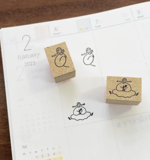 Stamp Marché Rubber Stamps - Maru-chan