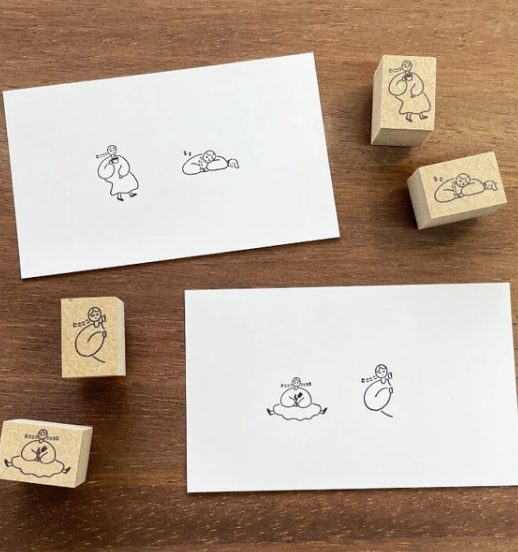 Stamp Marché Rubber Stamps - Maru-chan
