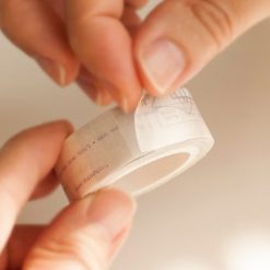 MU Sectioned Washi Tape - Letter Drift