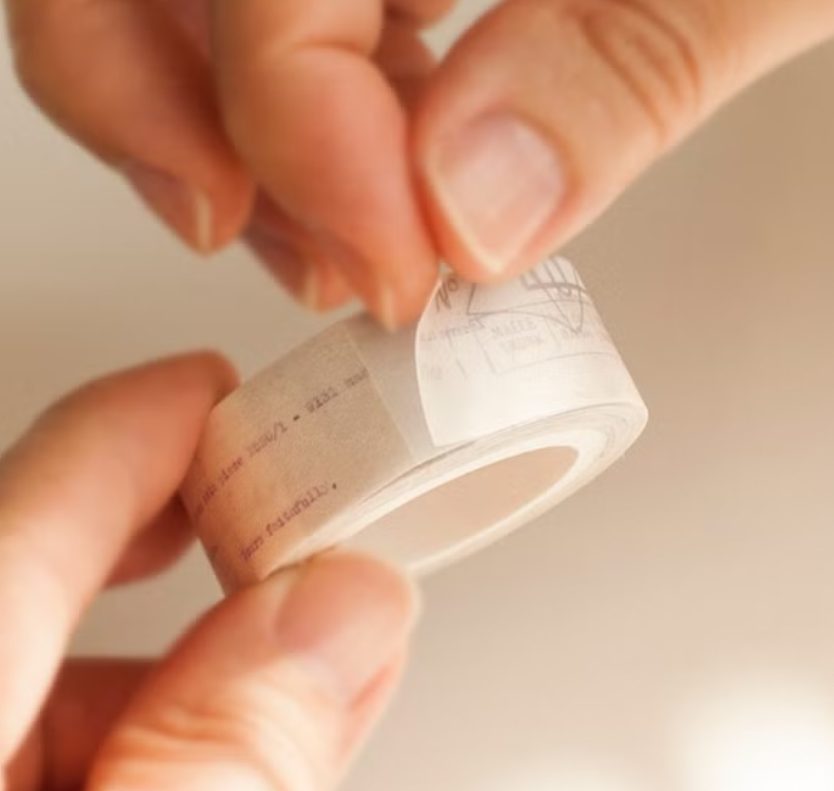 MU Sectioned Washi Tape - Letter Drift