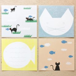 Cozyca Nishi Shuku Memo Block - Neko to Sakana