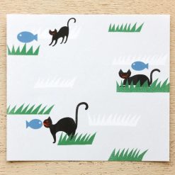 Cozyca Nishi Shuku Memo Block - Neko to Sakana