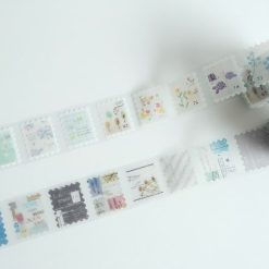 Yohaku Die-Cut Clear Roll Sticker - P-007 Tegami