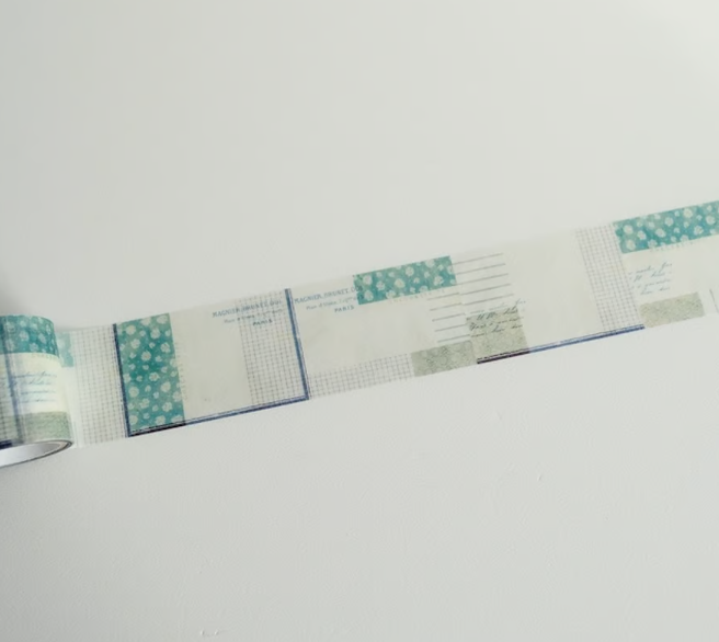Yohaku Tracing Paper Sticky Notes Roll - Yukihana