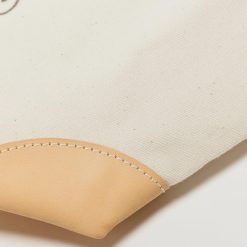 The Superior Labor Canvas Market Bag With Natural Leather