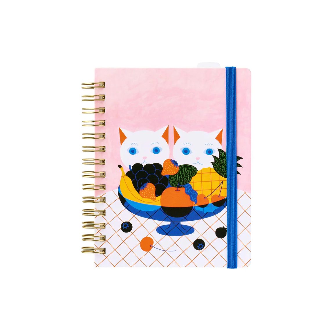 KITTA Hitotoki Notebook Passport Size - Cats & Fruit