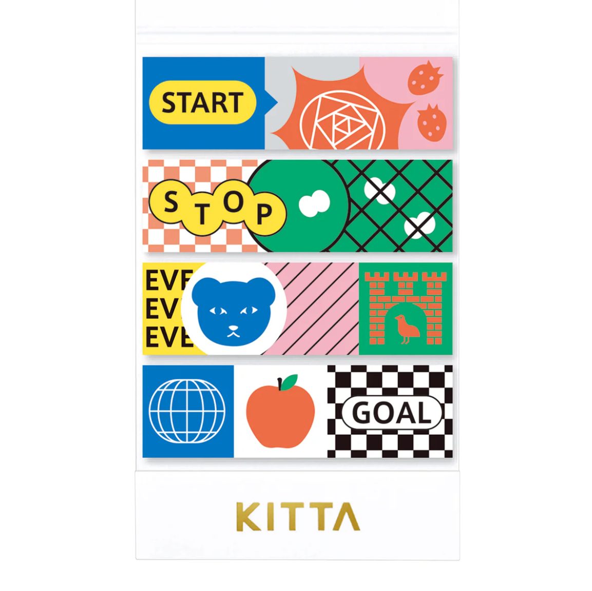KITTA Washi Stickers - Jabara