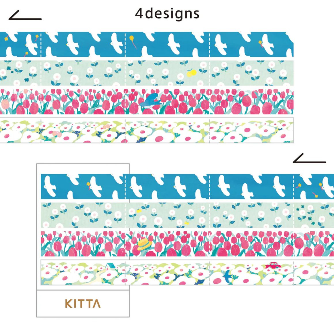 KITTA Washi Stickers - Jabara Hitotoki