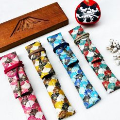 Kyoku Haku Japanese Kiku Pattern Pen Sleeve